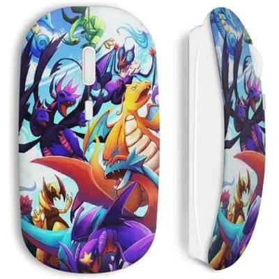 Souris Sans Fil Dracolosse Dracaufeu Pokemon Graph