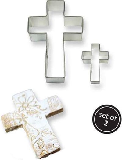 PME Koekjes uitstekerset Kruis set/2 | Cross Set of 2