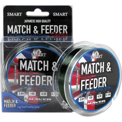 Maver Match&feeder Sinking 150 M Monofilament Transparant 0.235 mm