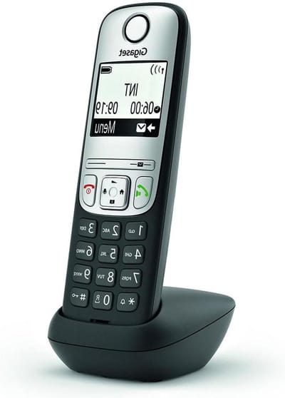 Draadloze DECT Telefoon - Vaste Telefoon - Thuis Bellen - HD Voice Geluidskwaliteit - 150 Namen Telefoonboek - Zwart