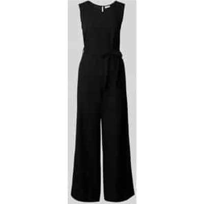 Jumpsuit met druppelvormig rugdecolleté aan de achterkant