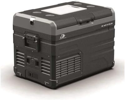 Koelbox Met Compressor - Mobiele Koeler - Kamperen En Reizen - Modulaire Temperatuurzones - 38 Liter - Grijs
