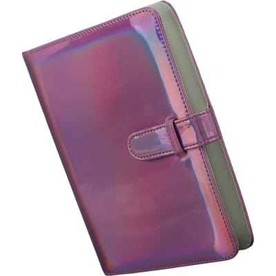 256 Vakjes Fotoalbum PU Slijtvast Modieus Waterdicht Lichtgewicht Mini Fotoalbum voor Vrienden roze
