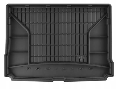 Premium Rubber Kofferbakmat met Organizer Functie – Geschikt voor MERCEDES-BENZ EQA (vanaf 2021) – TPE – Anti-slip – Hoge Rand (5cm) – Geurloos