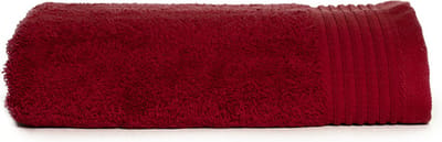 The One Towelling Deluxe handdoek - 60 x 110 cm - Badlaken - Hoge vochtopname - Met ophanglus - 550 gr/m² - 100% Gekamd katoen - Burgundy