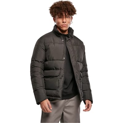 Urban Classics - Short Puffer Jacket - M - Zwart