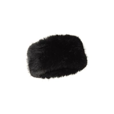 Mountain Warehouse Dames/Dames thermische hoofdband van imitatiebont (Zwart)