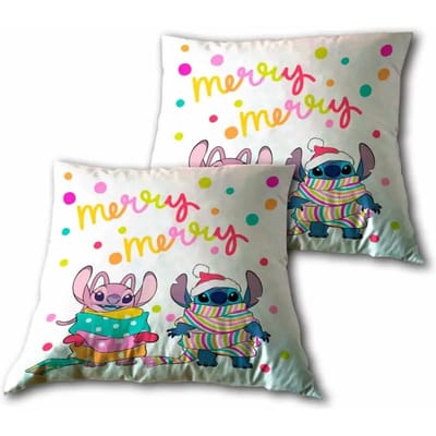 Kussen Disney Stitch & Ange (x2)