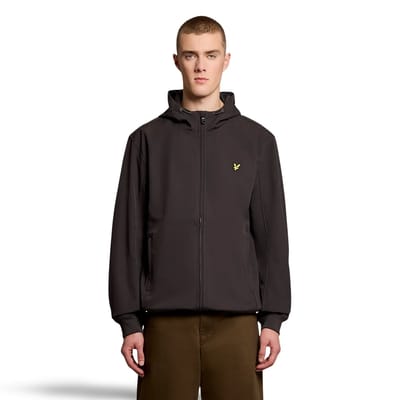 Lyle & Scott Mesh Back Softshell Jack - Grijs