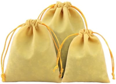 Fluwelen Zakjes 24 Stuks - Cadeauzakjes - Opbergtas voor Sieraden - Trekkoord - 17 x 23 cm - Diverse Kleuren/Patronen - Cadeauzakje