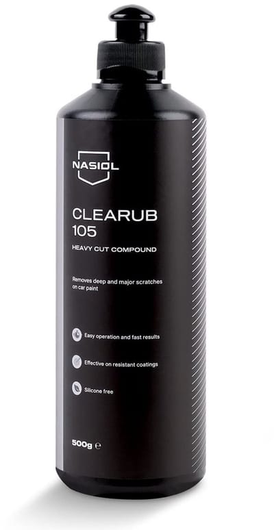 NASIOL - CleaRub 105 - Heavy Cut Compound - 1000ml