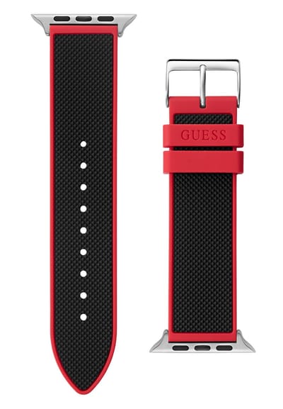 Guess Guess Apple Band Watch Straps Zwart Armband: 100% Silicone Not Applicable CS3002S1