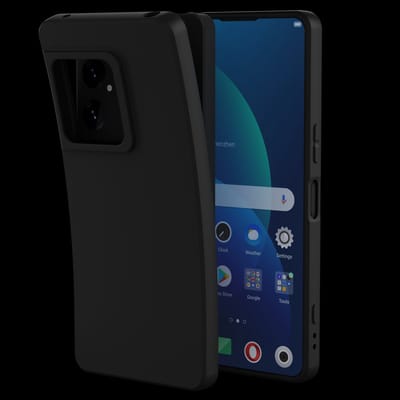 Just in Case hoesje geschikt voor Sony Xperia 1 VIII Hoesje Siliconen - Flexibele Case - Zwart