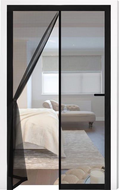 Magnetische Hordeur 100x220cm - Insectenhor voor Balkon, Woonkamer en Slaapkamer - Geen Boren Nodig