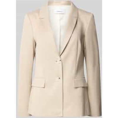 Vrouwen blazer met twee knopen van viscosegaren COMMA