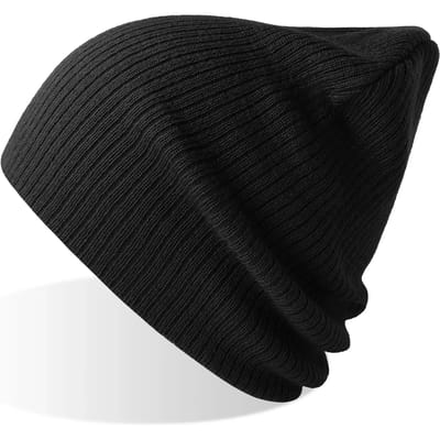 Atlantis Headwear - Brad Beanie Recycled - Black - One Size