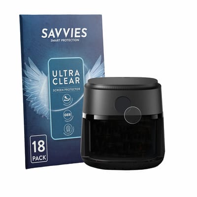 Savvies - Screenprotector voor Philips Airfryer 2000 Series 6.2L - Folie Beschermfolie transparant 18 Stuks