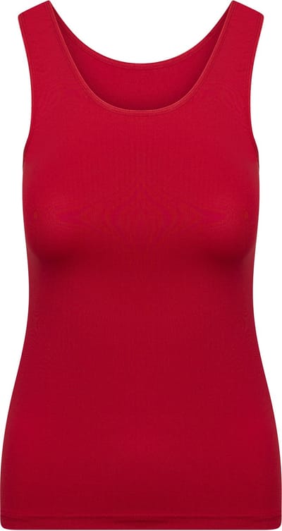 RJ Bodywear - Pure Color - Dames Singlet - Donkerrood - M
