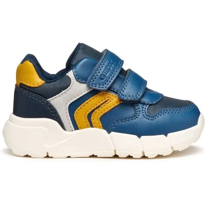 GEOX FLEXYPER MINI PEUTERJONGENS Sneakers - AVIO/OKER - Maat 22