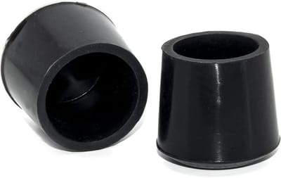 Stoel Beendop - Meubelvoetjes Pads - Vloer Beschermen - Duurzaam Siliconen - 25 mm 8 Stuks - Zwart