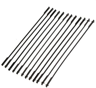 Solidchoice - Set van 12 Scrollzaagbladen 5 Inch voor Houtbewerking