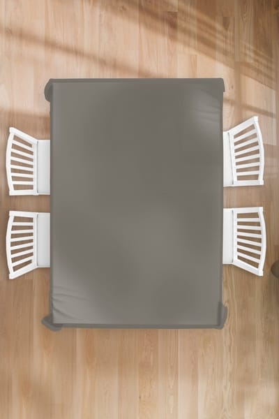 Tafelkleed - Tafellaken - 130x200 cm - Grijs - Kleuren - Effen - Binnen en Buiten