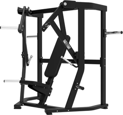 Tunturi Platinum Wide Chest Press Krachtstation - Fitnessapparaat voor borst training - Plate loaded homegym - Maximaal 200 kg gewicht - V-series