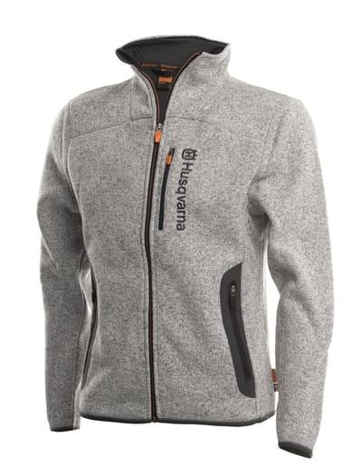 Husqvarna fleece jack dames staal grijs