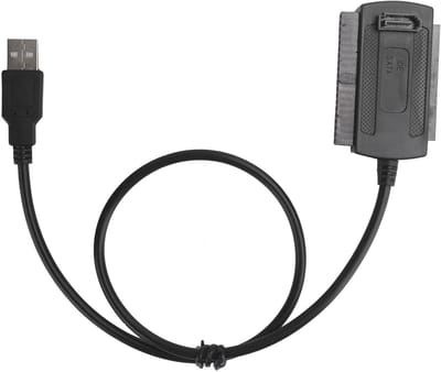 USB-IDE SATA-adapter USB 2.0 SATA PATA IDE 2.5 3.5 SSD-converterkabel - Windows 2000 ME XP Vista 7 OS X .