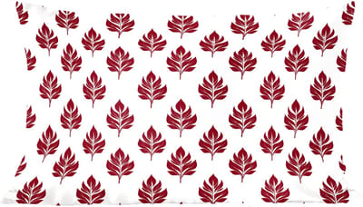 Sierkussens - Kussentjes Woonkamer - 60x40 cm - Botanisch - Patroon - Bordeaux