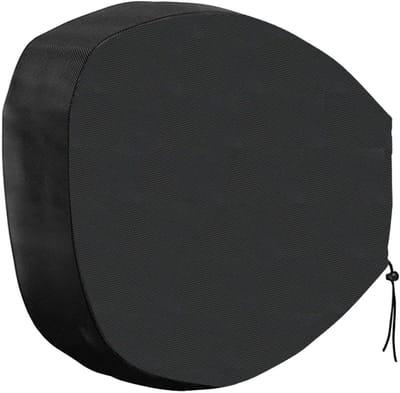 Afdekhoes Tuinslang - Haspel Beschermhoes - Tuinonderhoud - Weerbestendig Oxford - 55 x 55 x 30 cm - Zwart