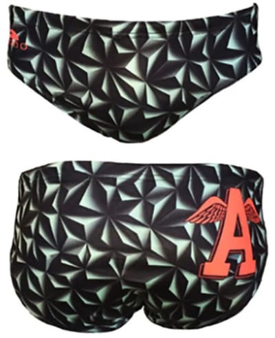 Turbo Mountain Geo Zwemslip Zwart 6 Years Jongen