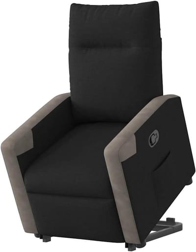 Sta-op-stoel - Verstelbare fauteuil - Comfortabel ontspannen - Elektrische heffunctie - 135 graden kantelbaar - Zwart