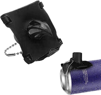 Innovatieve Bier Shotgun Opener, Handige Bier Drink Gereedschap met Sleutelhanger voor Kamperen en Feestjes, Ideaal voor Strand en Buitenactiviteiten
