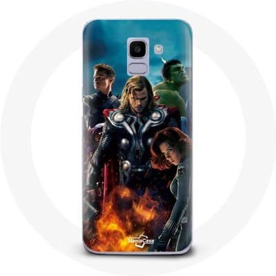 Case voor Samsung Galaxy J6 2018 Avengers superheldenfilm