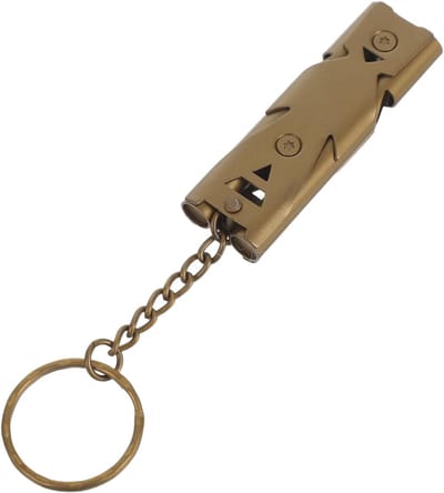 Noodfluitje Hoog Decibel - Trainingsfluitje Hond - Buitenactiviteiten Kamperen - Krachtig Scherpe Klank - 11 x 2 x 1.5 cm