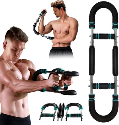 Verstelbare Armtrainer Borstspiertrainer Weerstand 30-40 kg Krachttraining voor Thuis en Onderweg