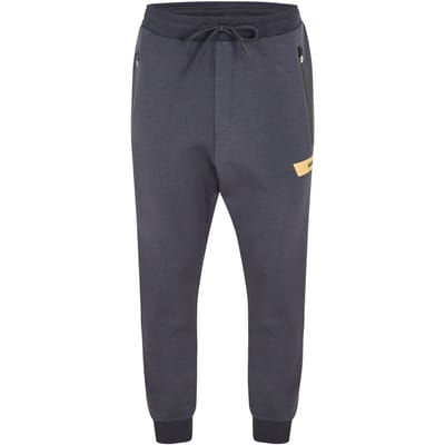 Boss Hadiko-joggingbroek met logo voor heren (Donkerblauw)
