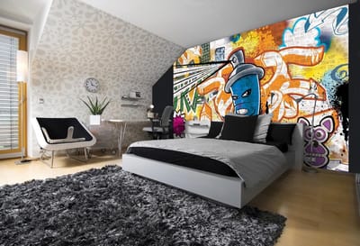 Graffiti Street Art Photo Wallcovering