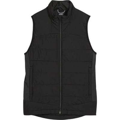 Puma Kyley gewatteerd golfvest voor dames (Poema Zwart)