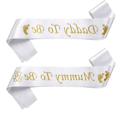 2 stuks Mommy to Be en Daddy to Be sjerpset voor aanstaande ouders, feestaccessoires en babyshower decoratie