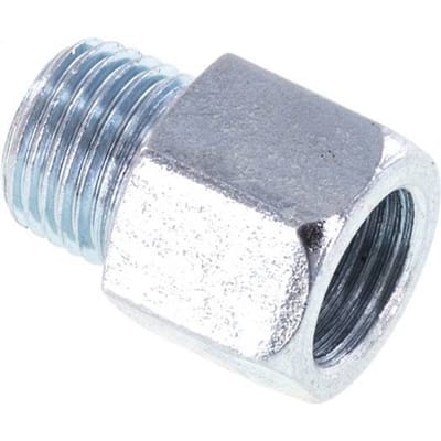 Stalen Mannelijke M10x1/Vrouwelijke Rp 1/8 Inch Adapter 14mm [2 Stuks]