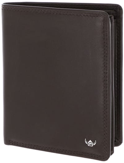 Golden Head Leren portemonnee Polo RFID Protect Kombischeintasche 1230 Dunkelbraun donkerbruin