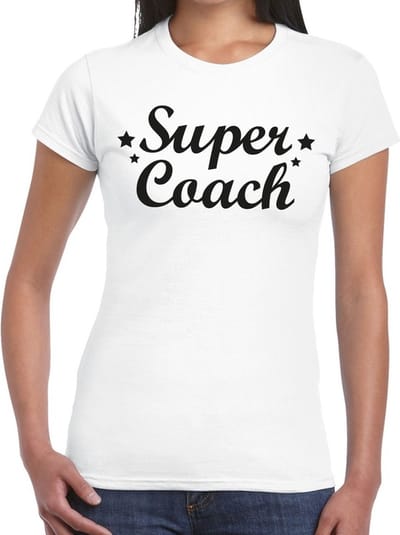 Super Coach cadeau t-shirt voor dames - Bedankt cadeau voor een coach XS