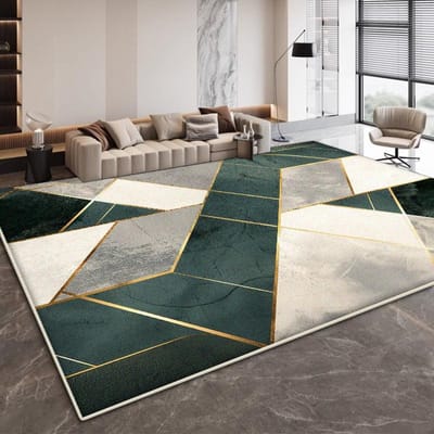 Modern Geometrisch Design Woonkamer Tapijt Eenvoudige Decoratie Slaapkamer Antislip Grote Kleden Kantoor Salontafels Zachte Mat Wasbaar 200*250cm