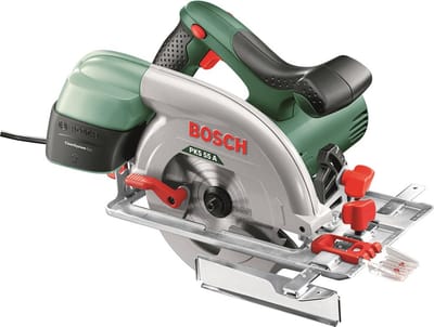 Bosch PKS 55 A Cirkelzaag – 1200 Watt - 55 mm zaagdiepte - Met 1 cirkelzaagblad