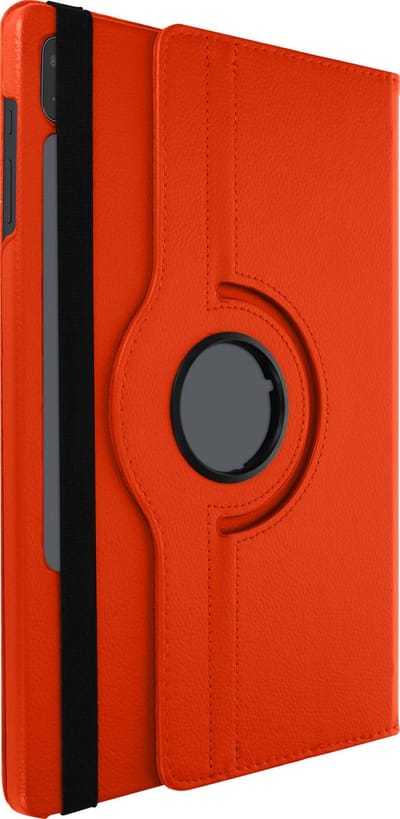Avizar Hoesje Geschikt voor Samsung Galaxy Tab S7 FE 360° Draaibare Standfunctie, Rood