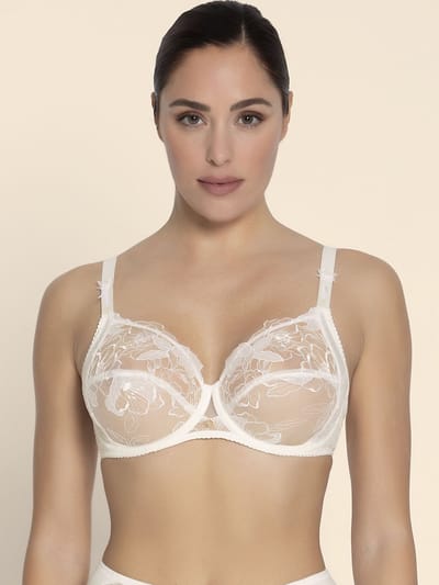 Lise Charmel Sublime Organza Beugel BH 3-delig Ecru Nacre Ivoor 80 F