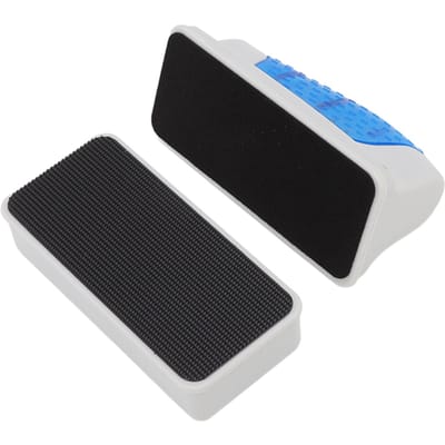 Brosse Magnétique pour Aquarium Nettoyeur de Verre Magnétique Suspendu Double Face pour Enlèvement des Algues black