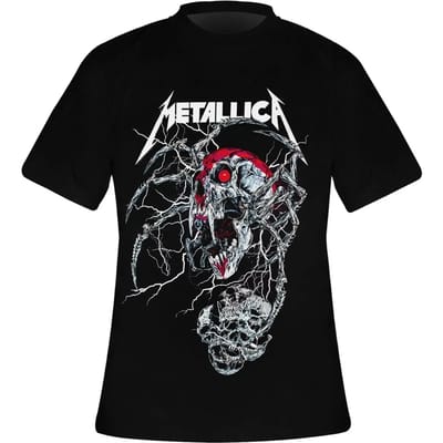 Metallica - Spider Dead Heren T-shirt - XL - Zwart
